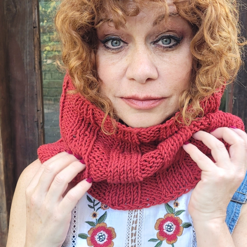 Handknit Cowl